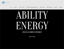 Tablet Screenshot of abilitylng.com